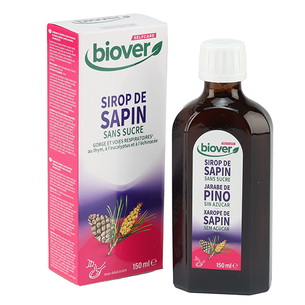 Sirop de Sapin Biover pour la gorge