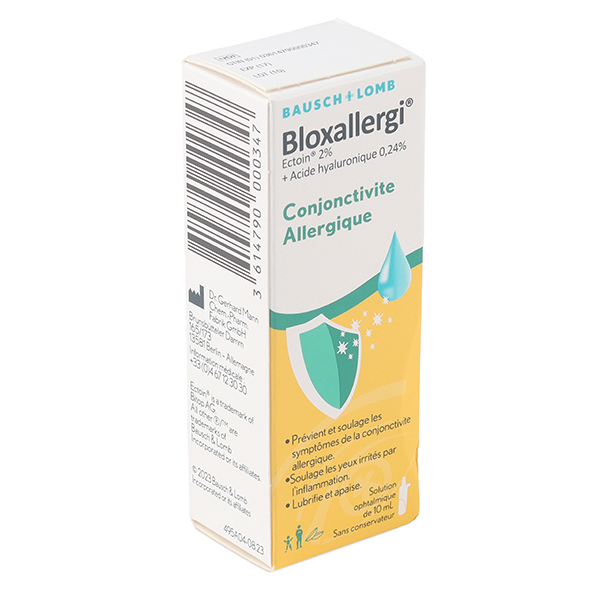 Bloxallergi Solution ophtalmique pour conjonctivite allergique