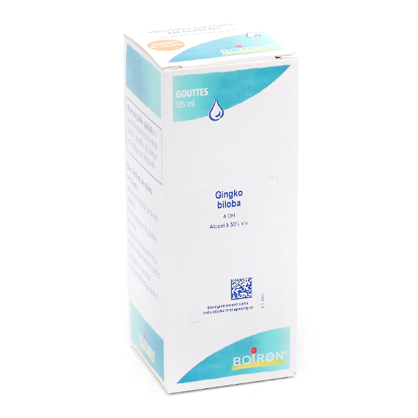 Gingko Biloba Boiron 4 DH solution buvable en gouttes
