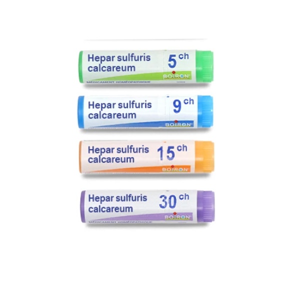 Boiron Hepar sulfuris calcareum dose