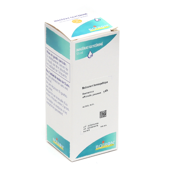 Macérat glycériné Rosmarinus Officinalis jeunes pousses 1 DH Boiron