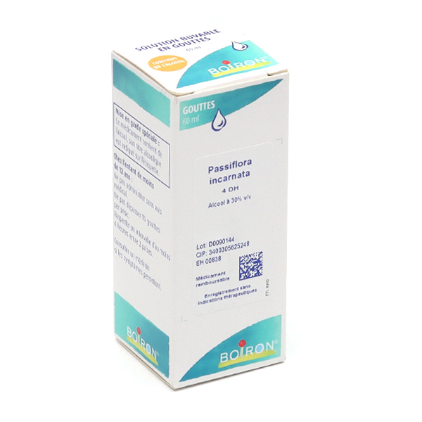 Passiflora incarnata 4 DH gouttes homéopathiques Boiron