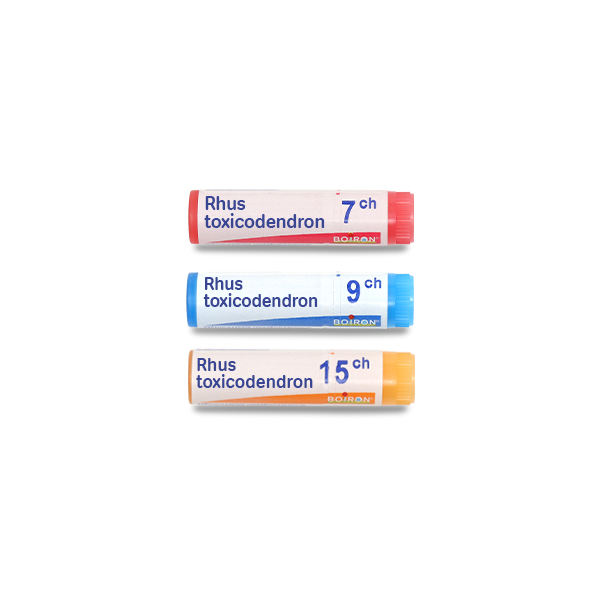 Boiron Rhus toxicodendron homéopathie en dose