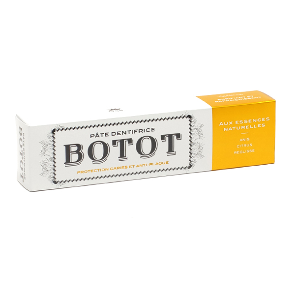 Botot dentifrice anti plaque Anis Citrus Réglisse