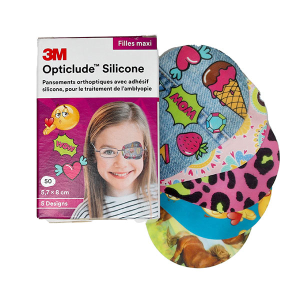 Solventum Opticlude Silicone pansement orthoptique x 50