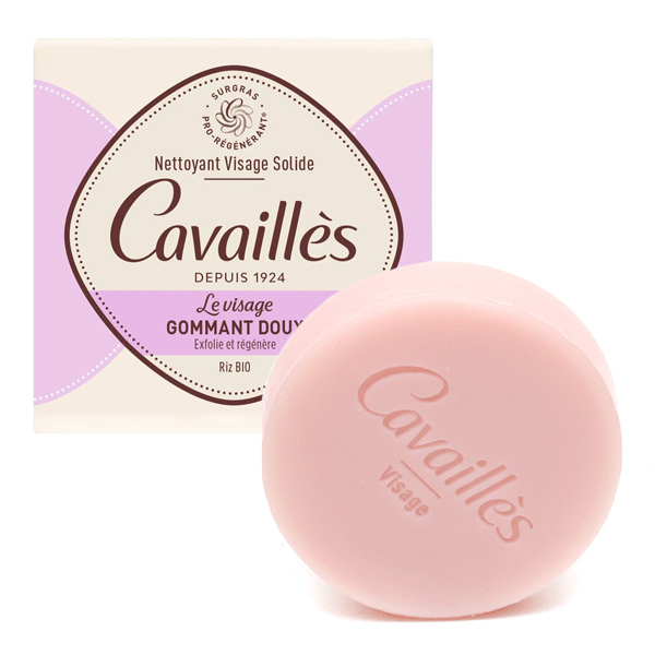 Nettoyant Visage Solide Cavailles Gommant Doux