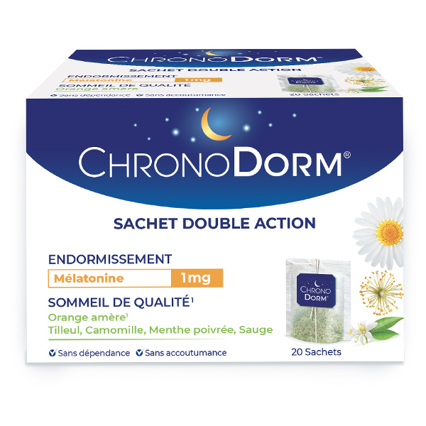 Chronodorm 1 mg Mélatonine sachets