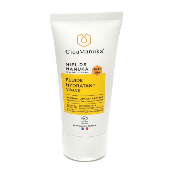 CicaManuka fluide hydratant visage