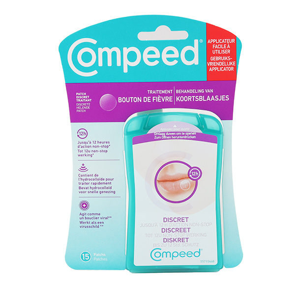 Bouton de fièvre Compeed patchs