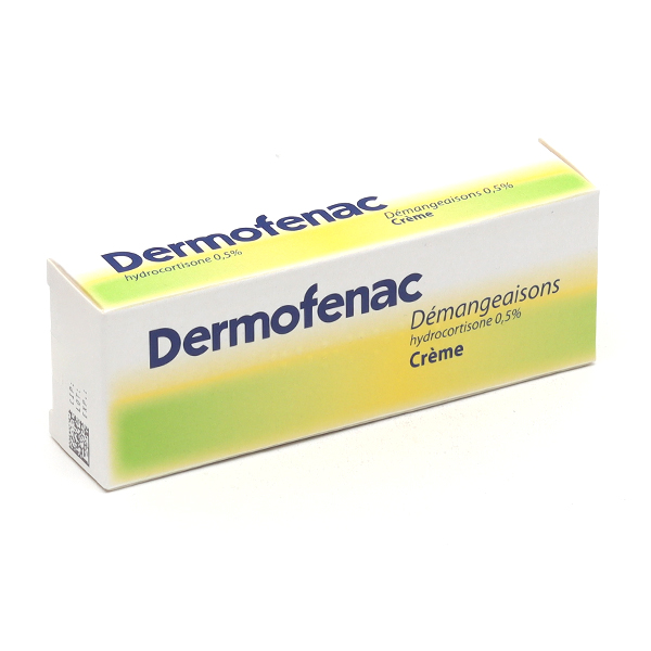 Crème démangeaisons piqûres d'insecte Dermofenac 0,5%