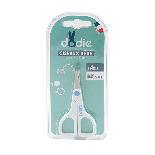 Dodie ciseaux bouts ronds bébé