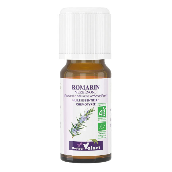 Huile essentielle Docteur Valnet Romarin verbénone bio