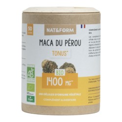 Maca Nat et Form bio gélules Tonus
