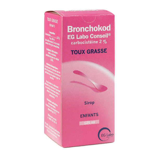 Sirop Toux grasse enfant Bronchokod