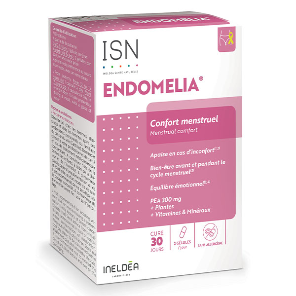 Endomelia gélules douleurs de règles SPM