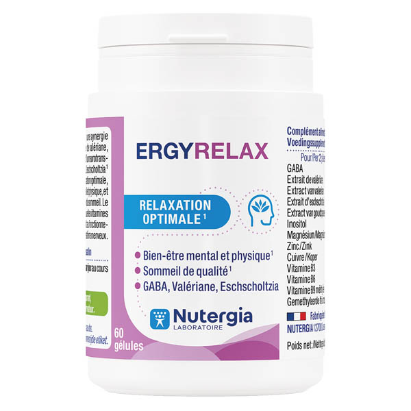 Nutergia Ergyrelax gélules Stress