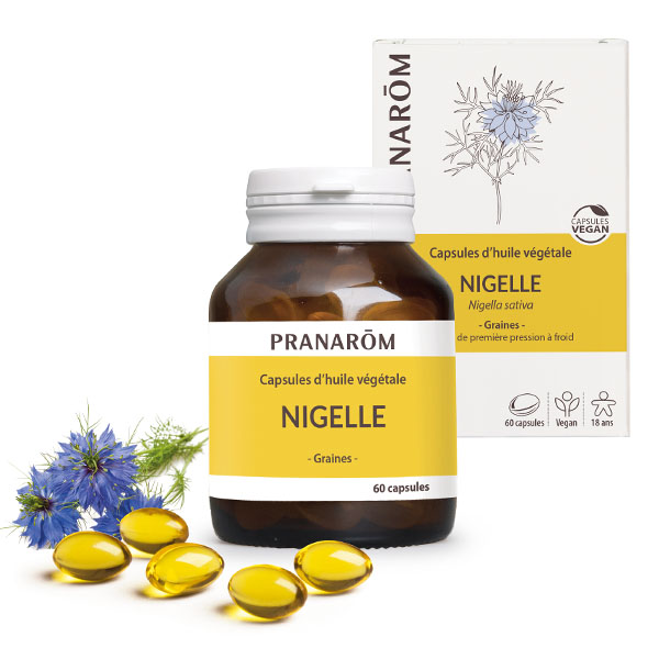 Pranarom capsules d'huile de Nigelle