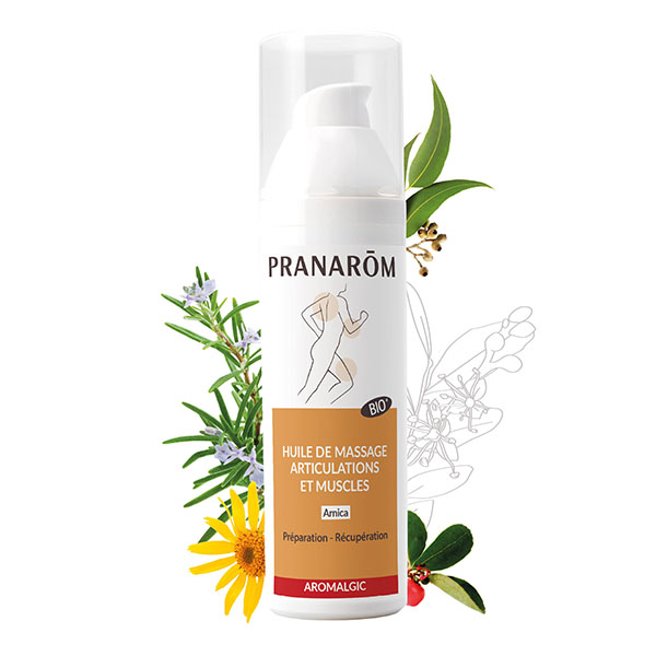 Pranarom Aromalgic huile de massage douleurs musculaires