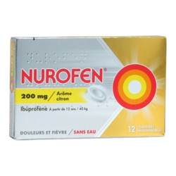 Nurofen 200 mg citron comprimé orodispersible