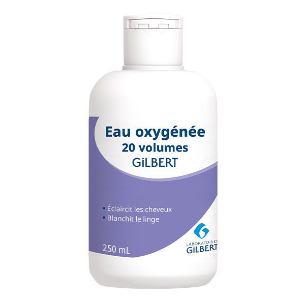 Gilbert eau oxygénée 20 volumes décoloration
