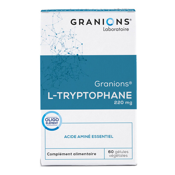 Gélules Granions L Tryptophane 220 mg sommeil