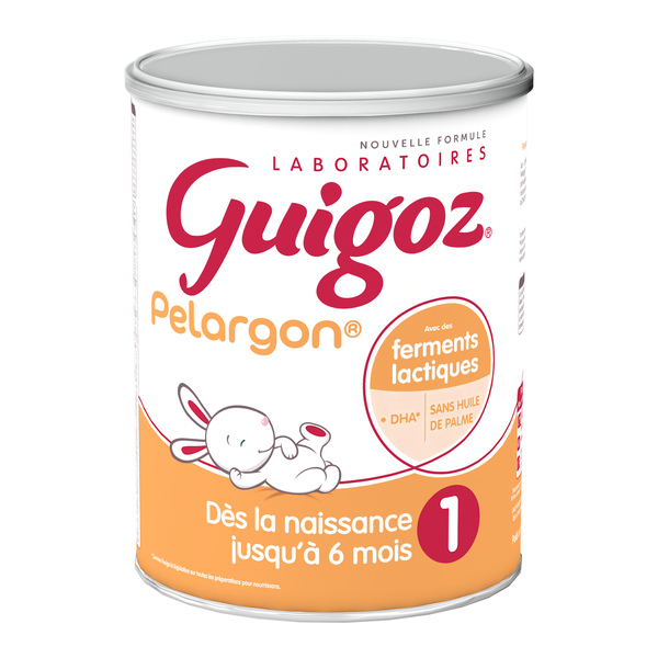 Lait 1er âge Guigoz Pelargon