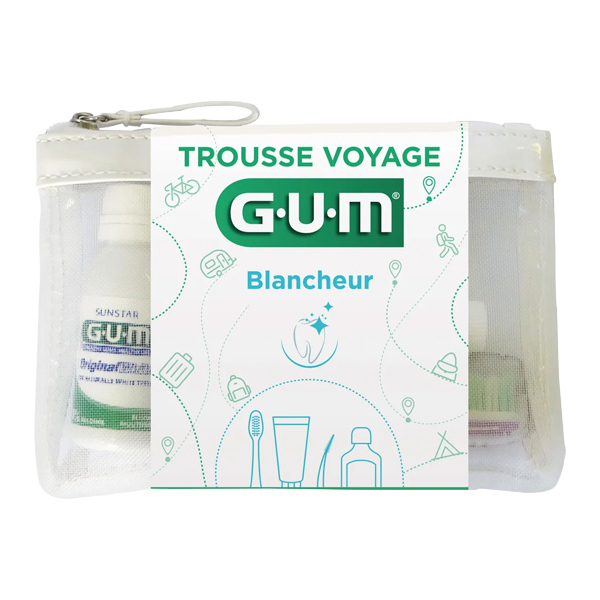 Gum blancheur trousse de voyage