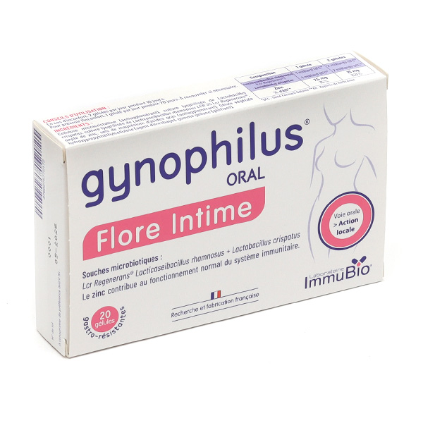 Gynophilus Oral gélules Flore intime