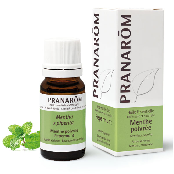 Pranarom Menthe poivrée huile essentielle anti inflammatoire