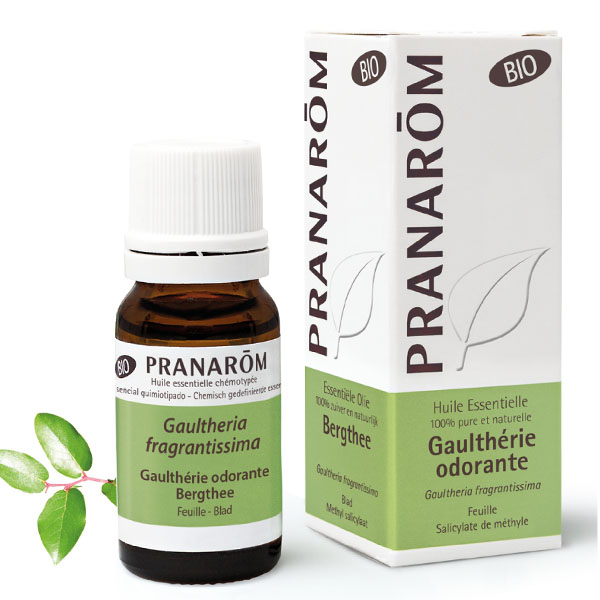 Pranarom Gaulthérie odorante Bio huile essentielle douleurs musculaires