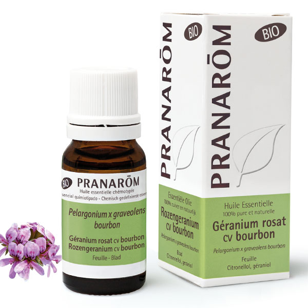 Pranarom HE Géranium rosat bourbon Bio
