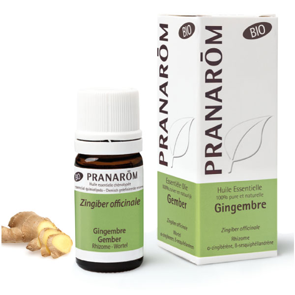 Pranarom Huile essentielle Bio Gingembre