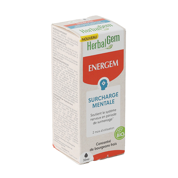 Energem Herbalgem surcharge mentale