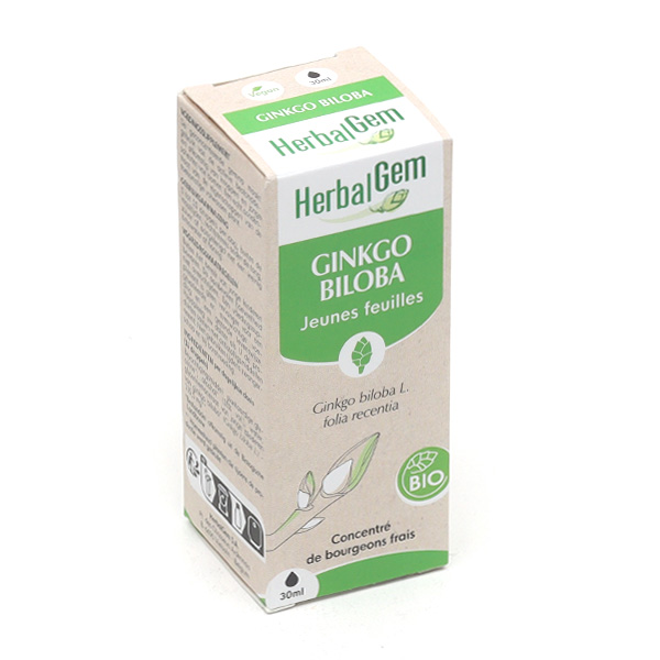 Herbalgem extrait de bourgeons de Ginkgo biloba bio