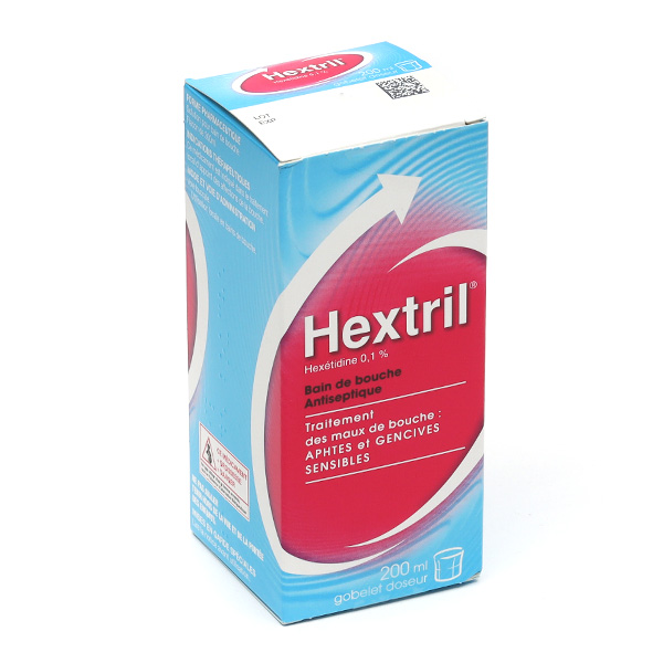 Hextril bain de bouche Aphtes et gencives sensibles
