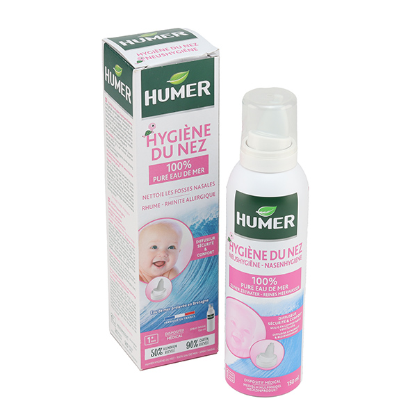 Humer bébé spray eau de mer nez lavage