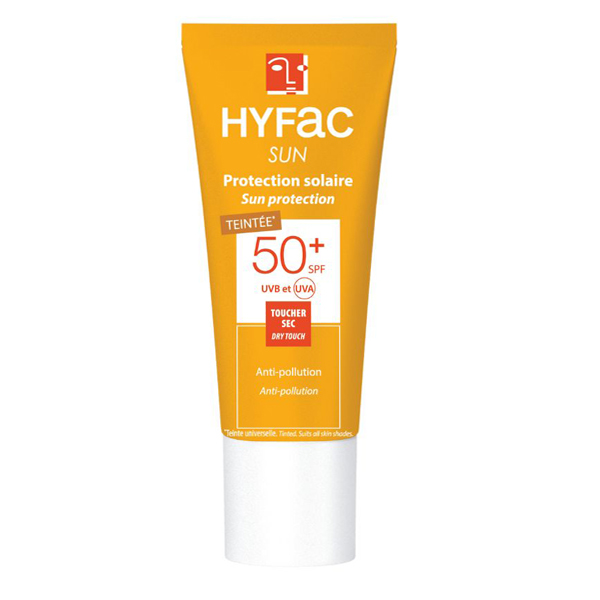 Hyfac Sun Protection solaire teintée anti pollution SPF 50+