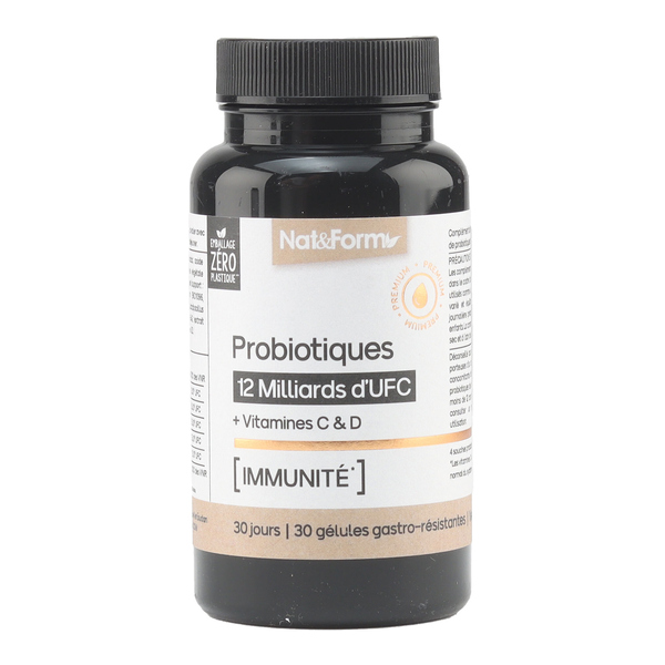 Gélules Probiotiques Immunité Nat et Form
