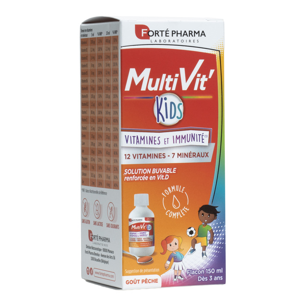 Forté Pharma MultiVit'Kids solution buvable