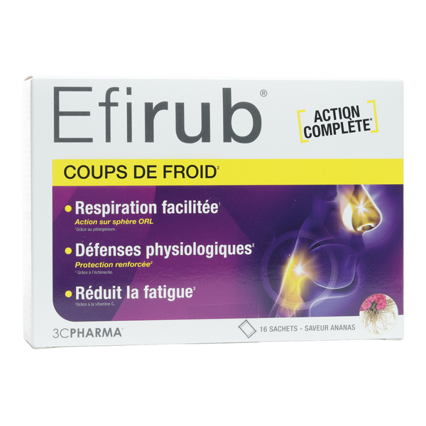 Efirub Coups de froid sachets