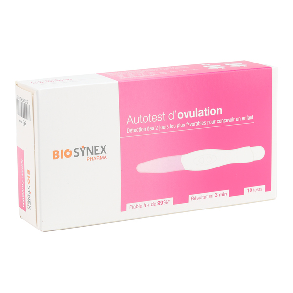 Biosynex autotest tests d'ovulation