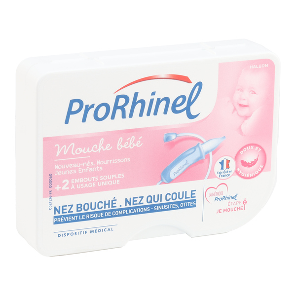 ProRhinel mouche bébé par aspiration
