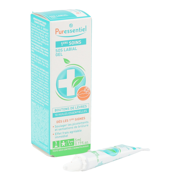 Puressentiel SOS gel labial bouton de fièvre