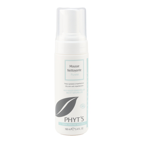 Mousse nettoyante Bio Phyt's Pureté Peaux grasses à tendance acnéique