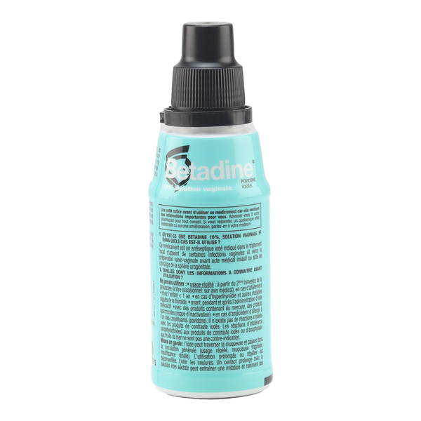 Betadine gynecologique solution