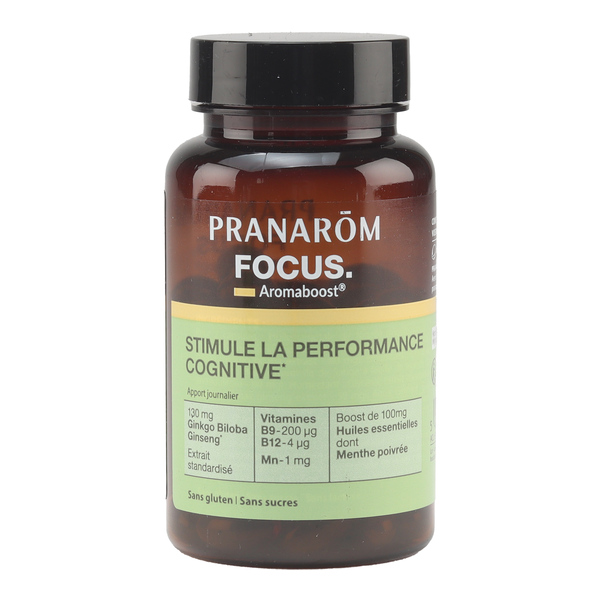 Capsules Pranarom Focus performances cognitives