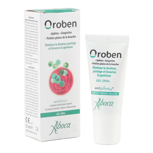 Oroben gel oral Aboca pour les aphtes