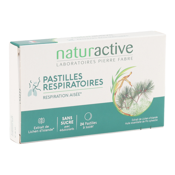 Naturactive pastille respiratoire aux essences