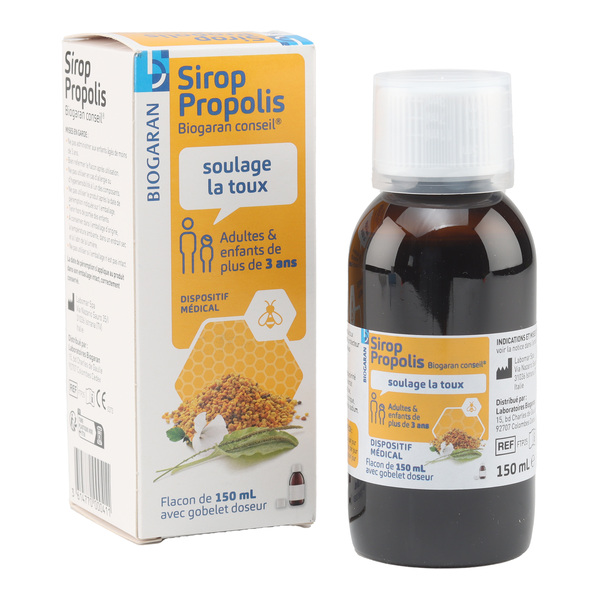 Biogaran Propolis Sirop pour la toux