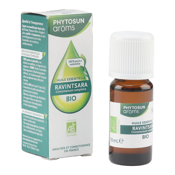 Huile essentielle Ravintsara bio Phytosun Arôms
